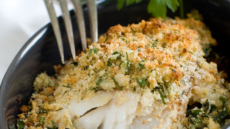 Seeteufel mit Kardamombutter auf Pastinakenpüree