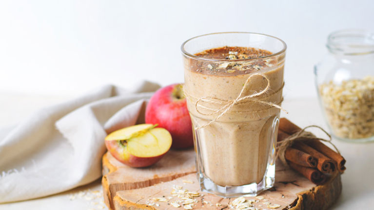 Apfel-Zimt-Shake