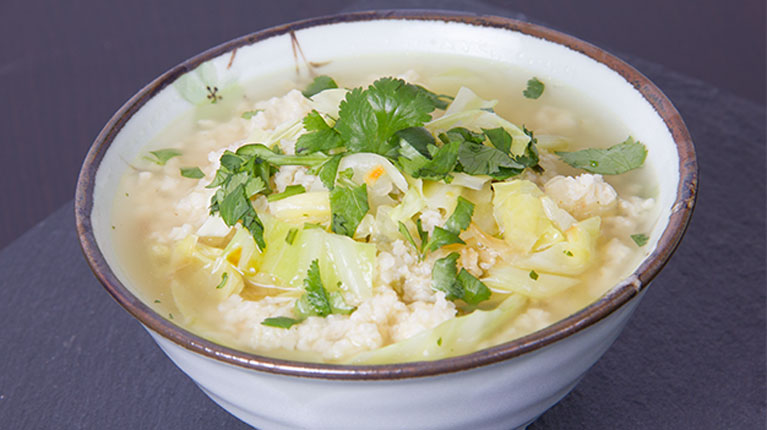 Hirse Frühstückssuppe