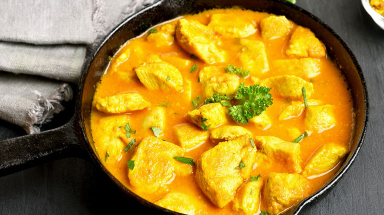 Indisches Hühnchencurry