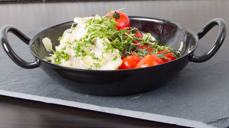 Rotbarsch im Pfännchen gebacken