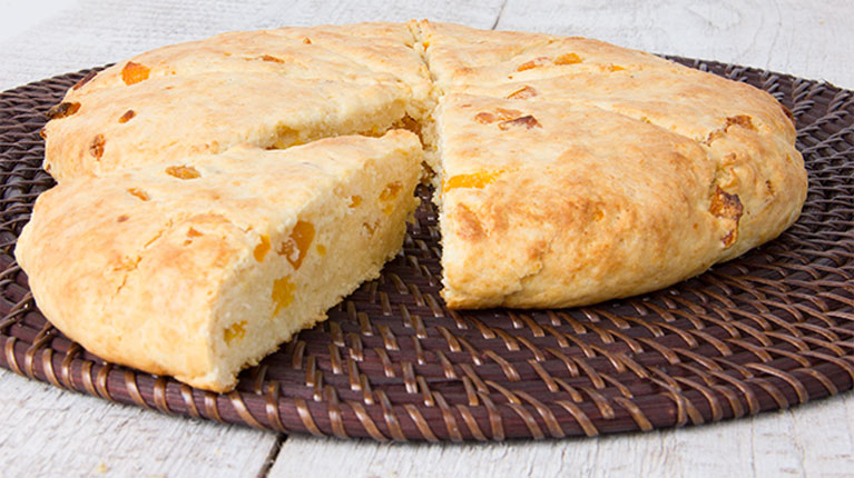 Scones mit Aprikosen